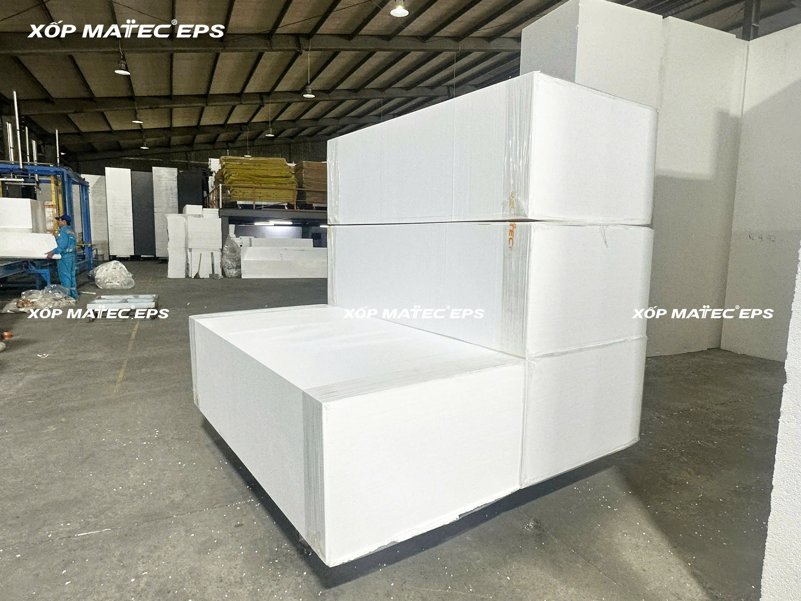Xốp tôn nền cắt sẵn theo kích thước yêu cầu